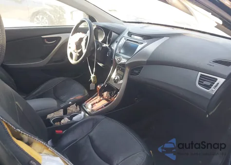 2013 Hyundai Elantra Limited from USA, damaged, VIN 5NPDH4AE9DH223366